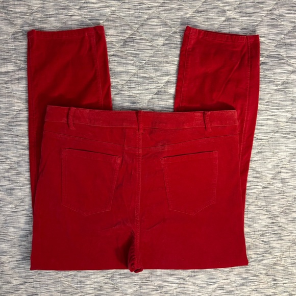 Nic+Zoe Velvet Straight Ankle Pants Sz 33 NWT | Women Velvet Straight Leg Pants- - Picture 10 of 10